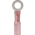 Ancor 310399 Red #10 Fastener 22-18 Wire Range Heat Shrink Ring Terminals - 100 Pack