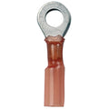 Ancor 321525 Red 5/16" Fastener 8 Wire Range Heat Shrink Ring Terminals - 25 Pack