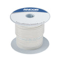 Ancor White 18 AWG Tinned Copper Wire - 100' [100910]