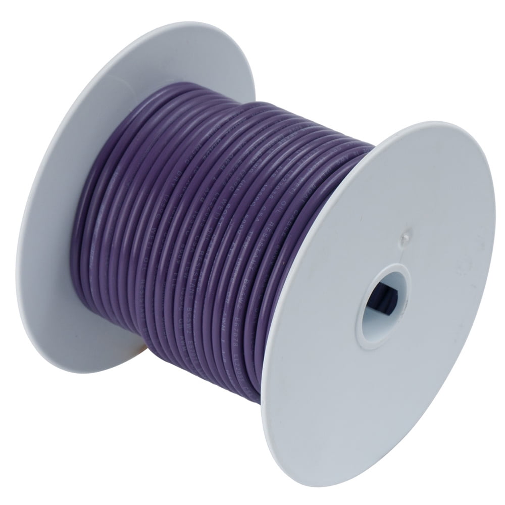 Ancor 104710 RV/ Boat Marine Grade Primary Electrical Wire #14 Gauge Purple 100'