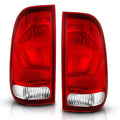 Tail Light Assembly; Red/Clear Lens