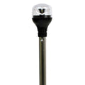 Attwood 2NM LED All-Round Fold-Down Light with Lightarmor Base & Aluminum Pole