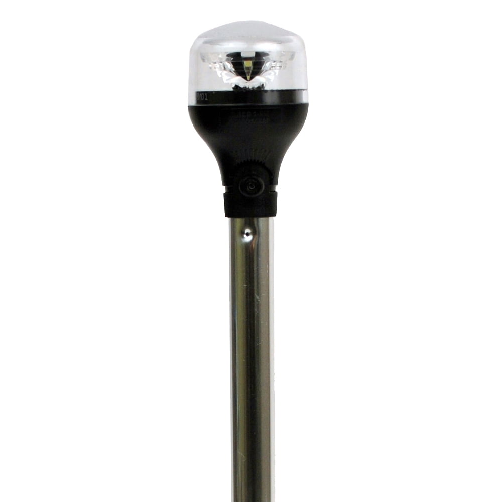 Attwood 2NM LED All-Round Fold-Down Light with Lightarmor Base & Aluminum Pole