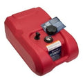 Attwood 6-Gallon Portable Fuel Tank with Fuel Gauge, Red