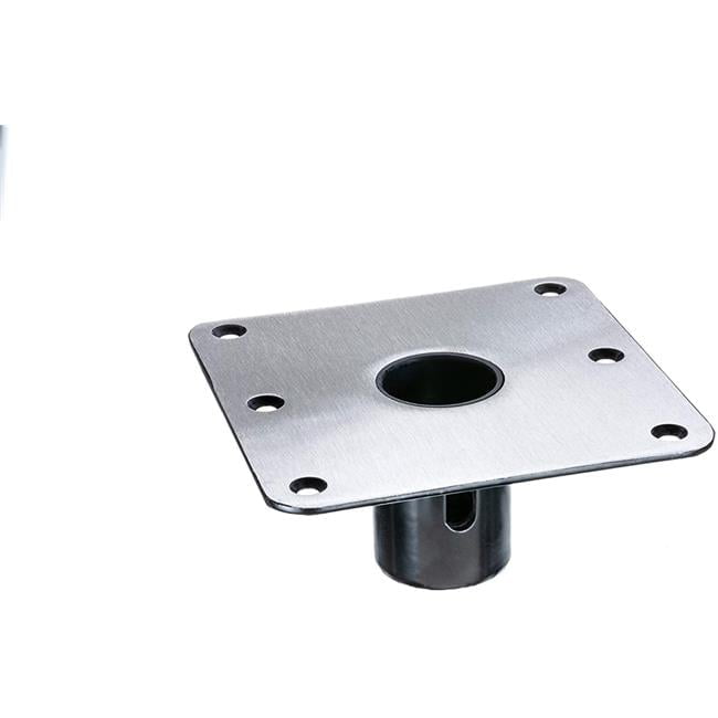 Attwood Snap-Lock 1.77" Seat Base Stainless Steel, 7" x 7"