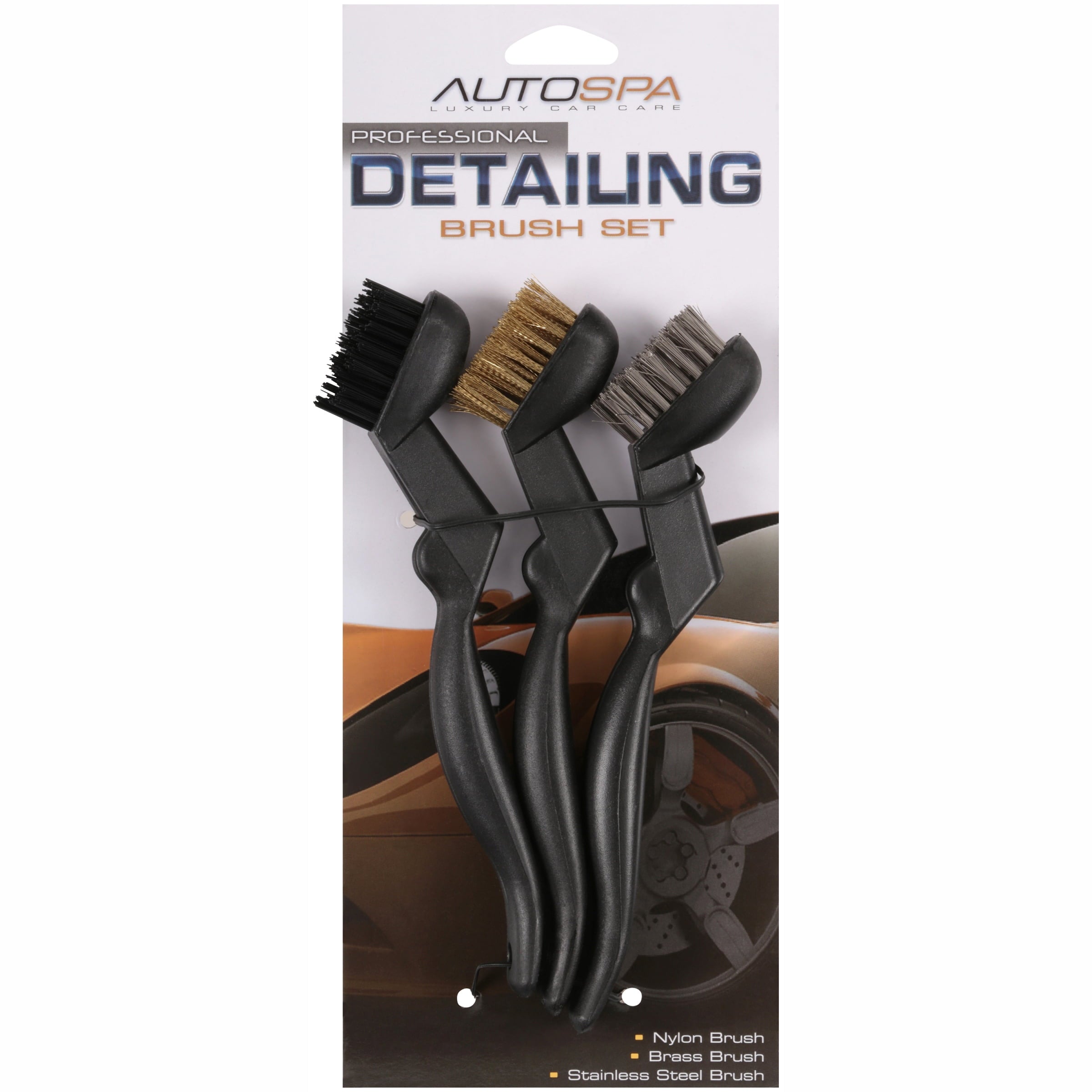 Deluxe Detail Brush 3/PK