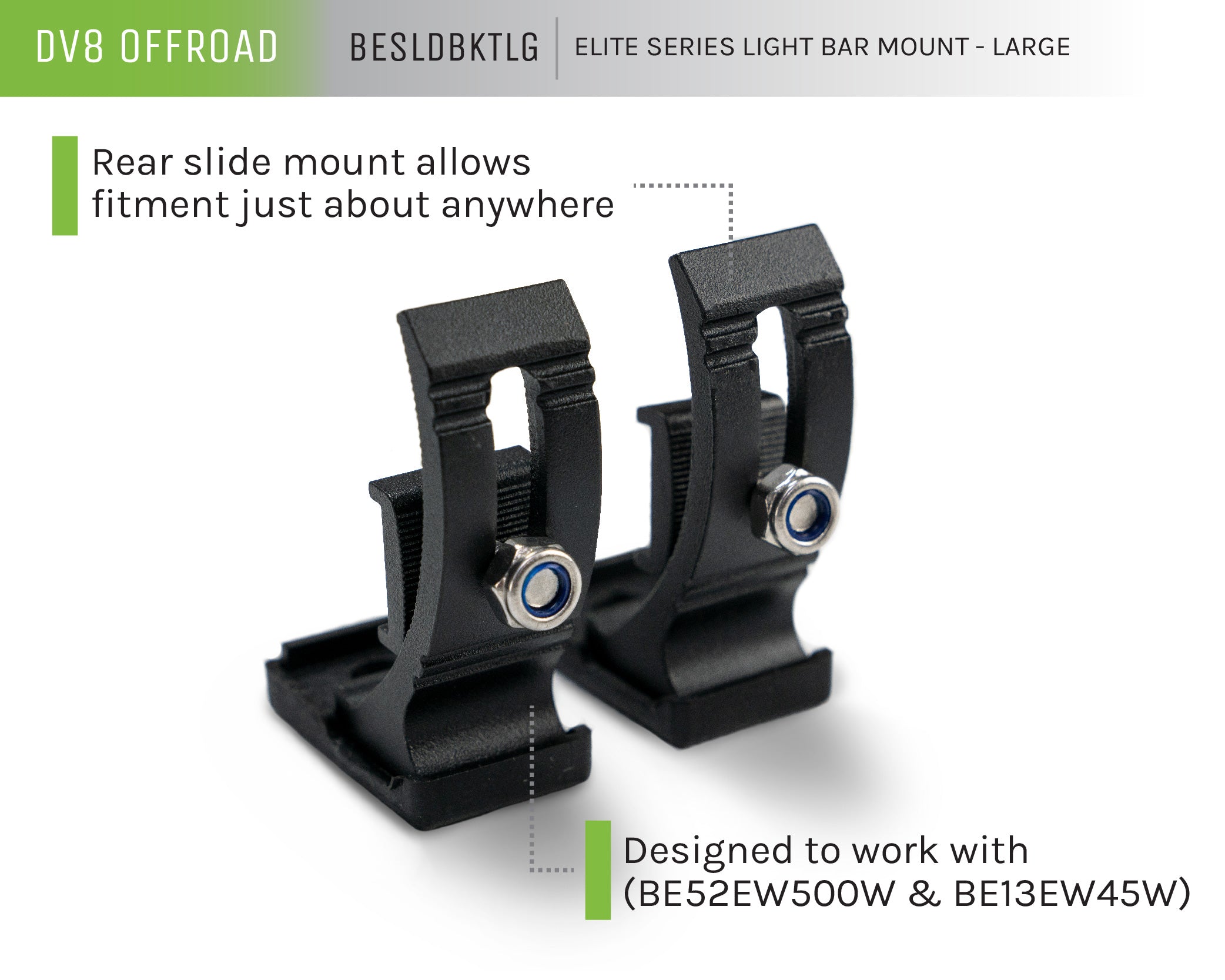 Elite Series Light Bar Mount - Large