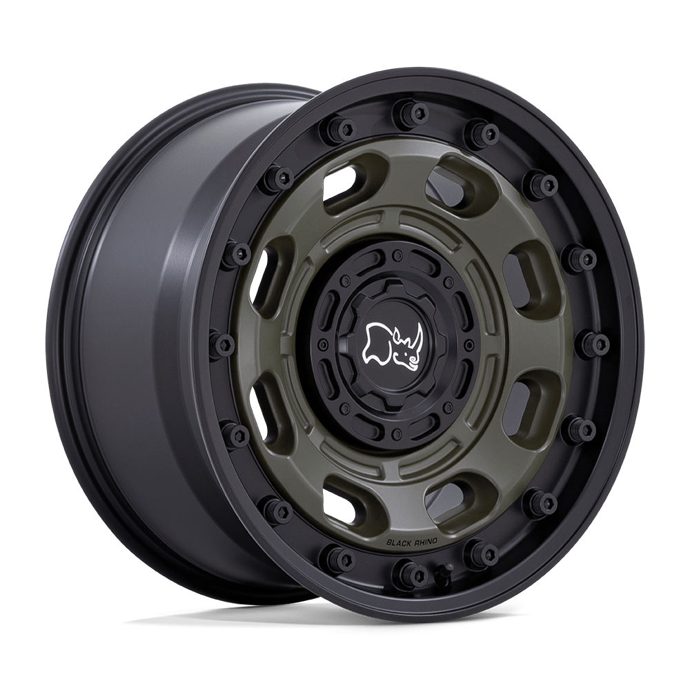 Black Rhino Hard Alloys ATLAS 18X9 5X5/5.5 78 +0 OD-GRN-BLK