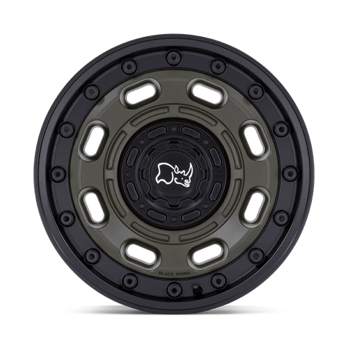 Black Rhino Hard Alloys ATLAS 18X9 5X5/5.5 78 +0 OD-GRN-BLK