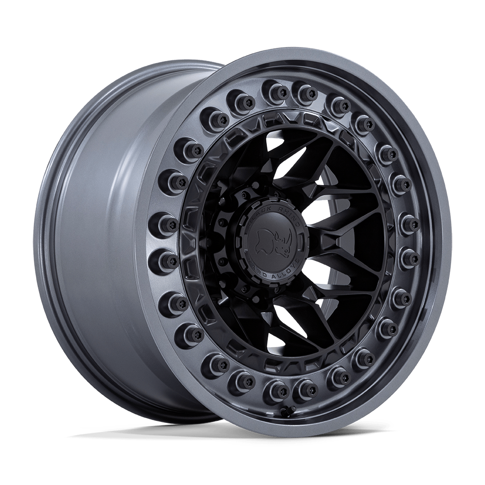 Black Rhino Hard Alloys ALPHA 17X9 5X5 71 -12 M-BLK GNMTL-LP