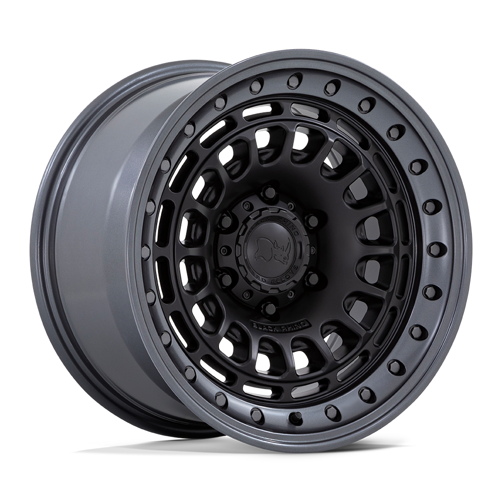 Black Rhino Hard Alloys SAHARA 17X9 6X135 87 -12 M-BLK-GNMTL
