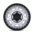 Black Rhino Hard Alloys VOYAGER 17X8.5 6X5.5 106 +0 SLV-MCH-BLK