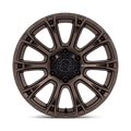 Black Rhino Hard Alloys DIAMONDBACK 17X8.5 6X5.5 106 +25 B-BRNZ