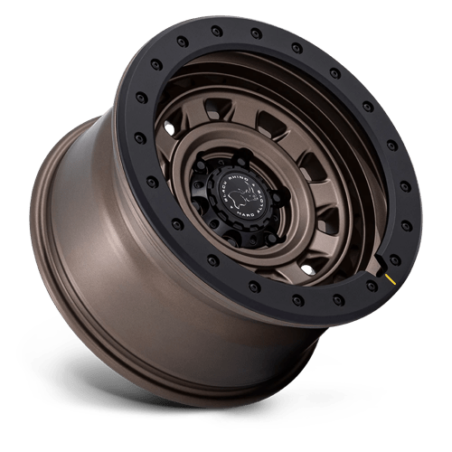 Black Rhino Hard Alloys XPLORER 17X9 5X5 71.5 +1 B-BRNZ BLK