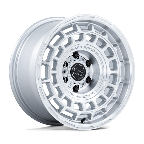 Black Rhino Hard Alloys AWOL 17X8.5 6X135 87 +10 SLV-MCH-FC