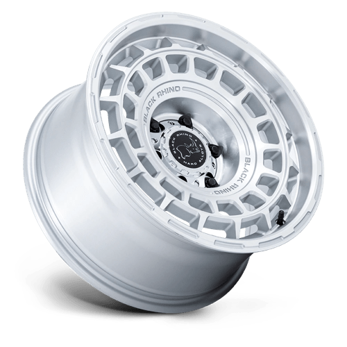Black Rhino Hard Alloys AWOL 17X8.5 5X4.5 72 +25 SLV-MCH-FC
