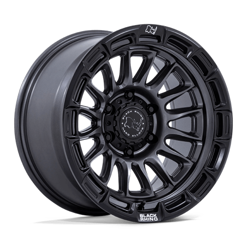 Black Rhino Hard Alloys RIVAL 20X9 5X4.5 72 +1 M-GNMTL M-BLK
