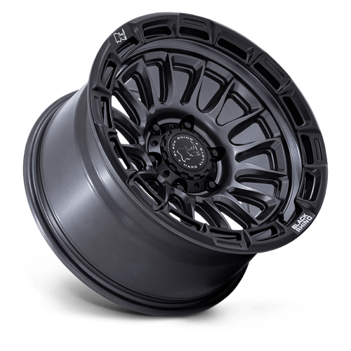 Black Rhino Hard Alloys RIVAL 17X8.5 6X5.5 106 +10 M-GNMTL M-BLK