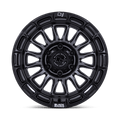 Black Rhino Hard Alloys RIVAL 17X8.5 6X5.5 106 +25 M-GNMTL M-BLK