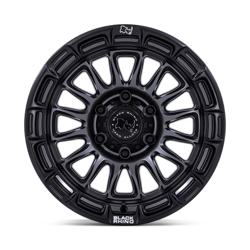 Black Rhino Hard Alloys RIVAL 17X9 5X5 71 +1 M-GNMTL M-BLK