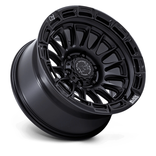 Black Rhino Hard Alloys RIVAL 17X9 6X5.5 106 -12 M-BLK G-BLK