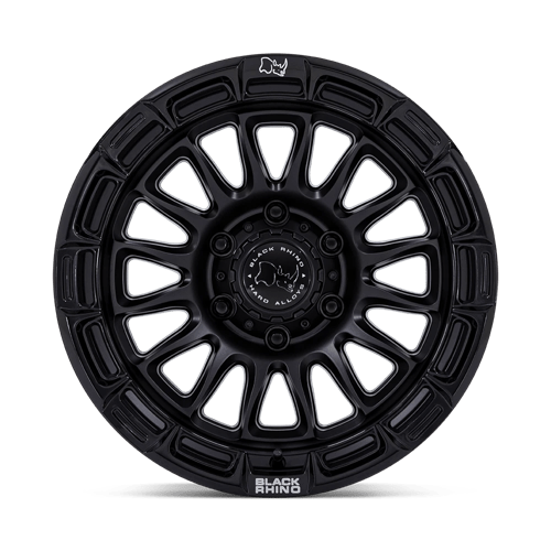Black Rhino Hard Alloys RIVAL 17X9 6X5.5 106 -12 M-BLK G-BLK