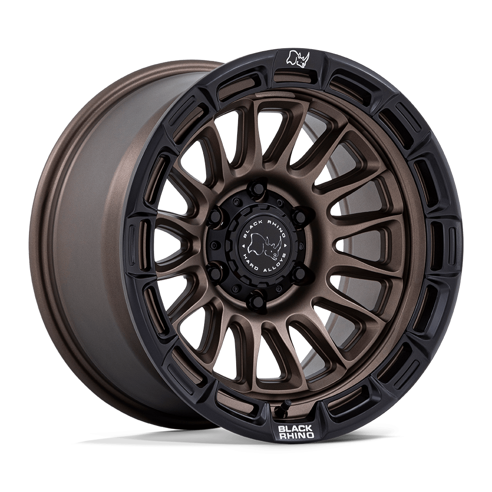 Black Rhino Hard Alloys RIVAL 17X9 5X5 71 +1 B-BRNZ M-BLK