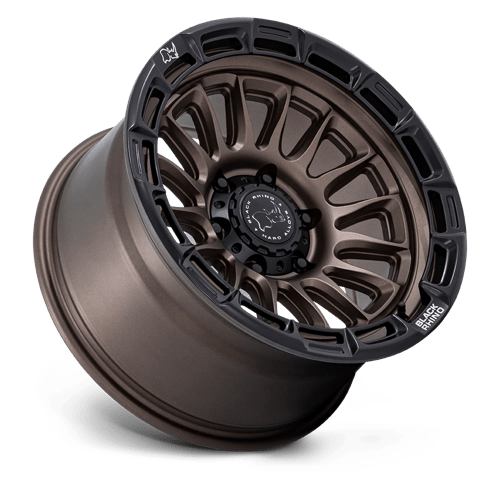 Black Rhino Hard Alloys RIVAL 17X9 5X5 71 +1 B-BRNZ M-BLK