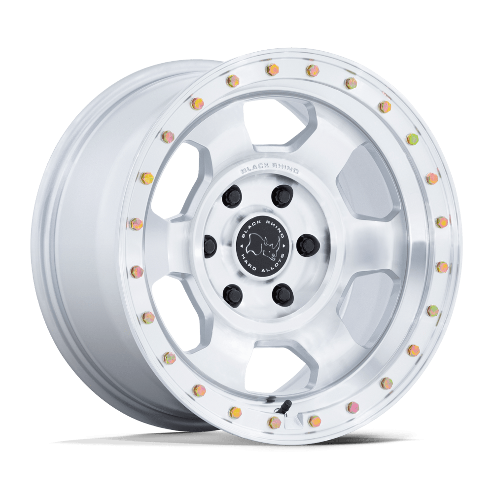 Black Rhino Hard Alloys TROOPER 17X8.5 6X5.5 106 +0 G-SLV MCH