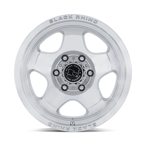 Black Rhino Hard Alloys SOL 17X8 6X4.5 66 +30 G-SLV MCH-FC