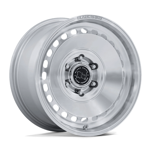 Black Rhino Hard Alloys BASIN 17X8.5 5X5 71 +25 G-SLV-MCH
