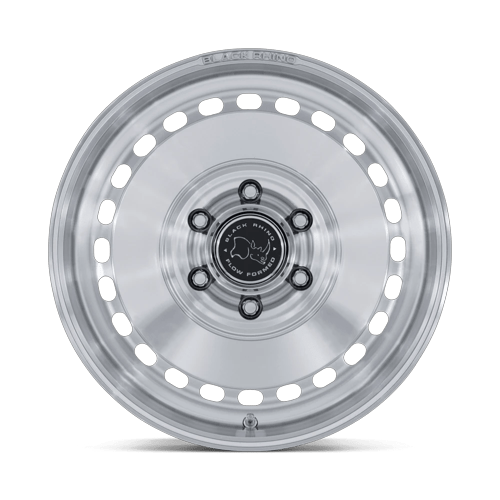 Black Rhino Hard Alloys BASIN 17X8.5 5X5 71 +0 G-SLV-MCH