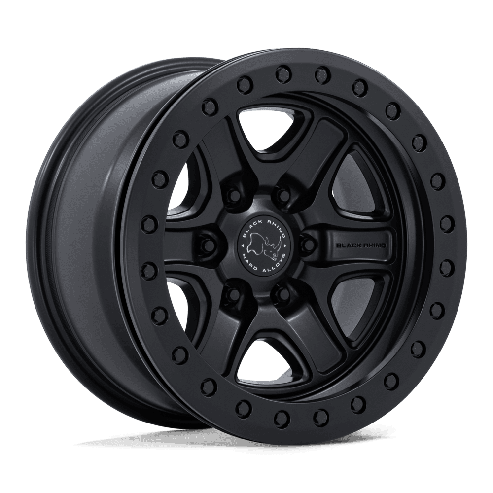 Black Rhino Hard Alloys ECHO TRAIL LOCK 17X8.5 6X5.5 +0 M-BLK