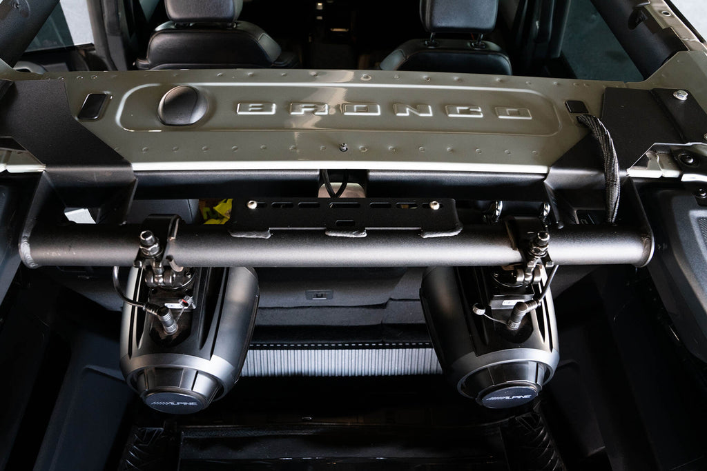 Ford Bronco Rear Speaker & Light Mount Bar
