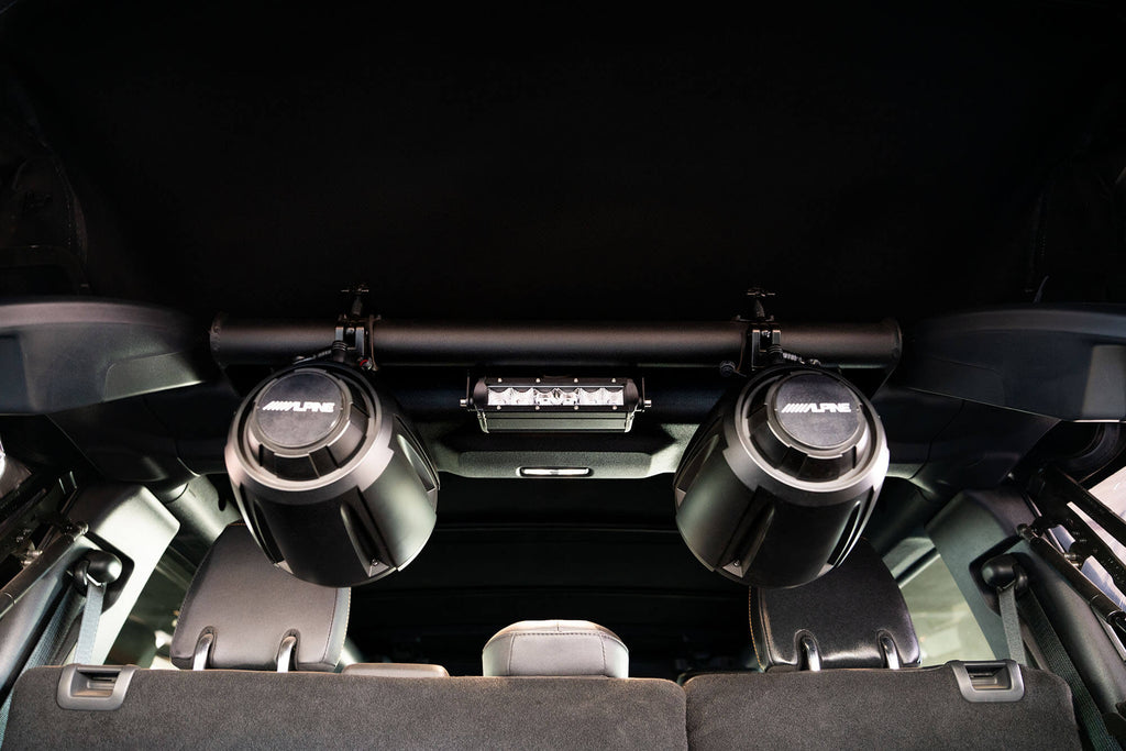 Ford Bronco Rear Speaker & Light Mount Bar