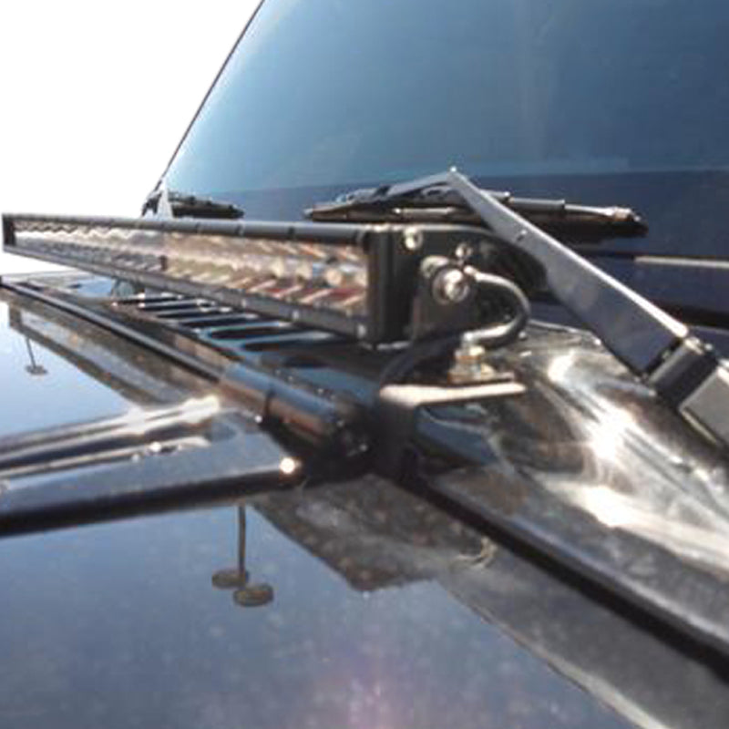 Single Row LED Light Bar With Chrome Face