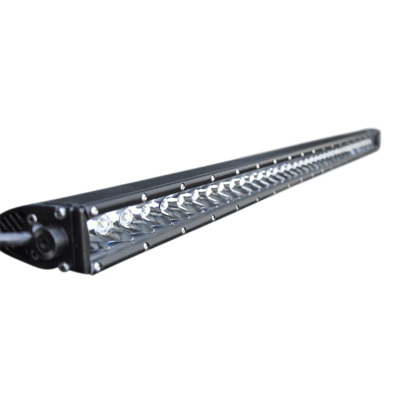 Single Row LED Light Bar With Chrome Face