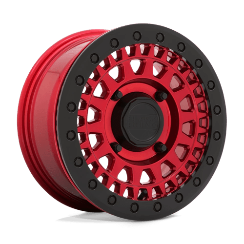 Black Rhino Hard Alloys - UTV PARKER UTV BL 15X7 4X156 +51 132 C-RED
