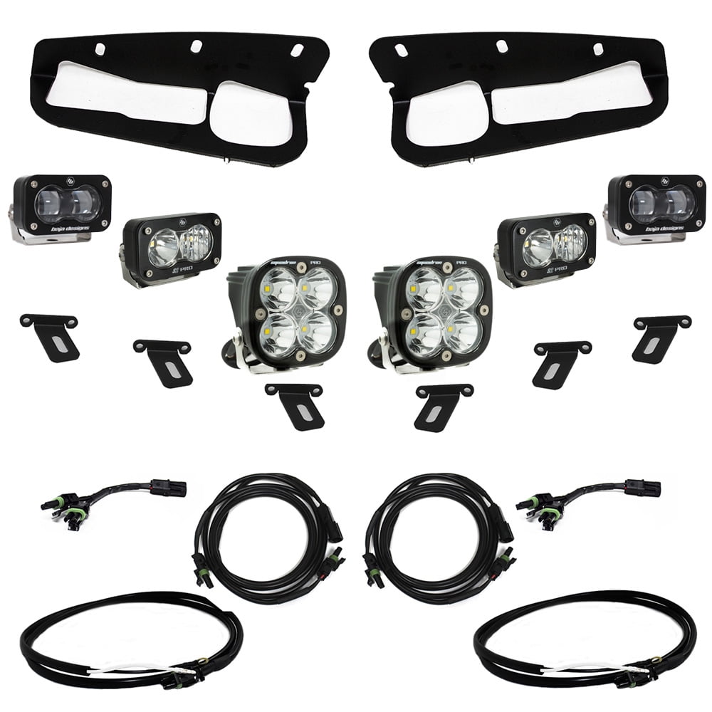 Ford Bronco S2 Pro Fog Pocket Kit
