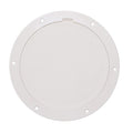 Deck Plate 8" Pry-White Diamond