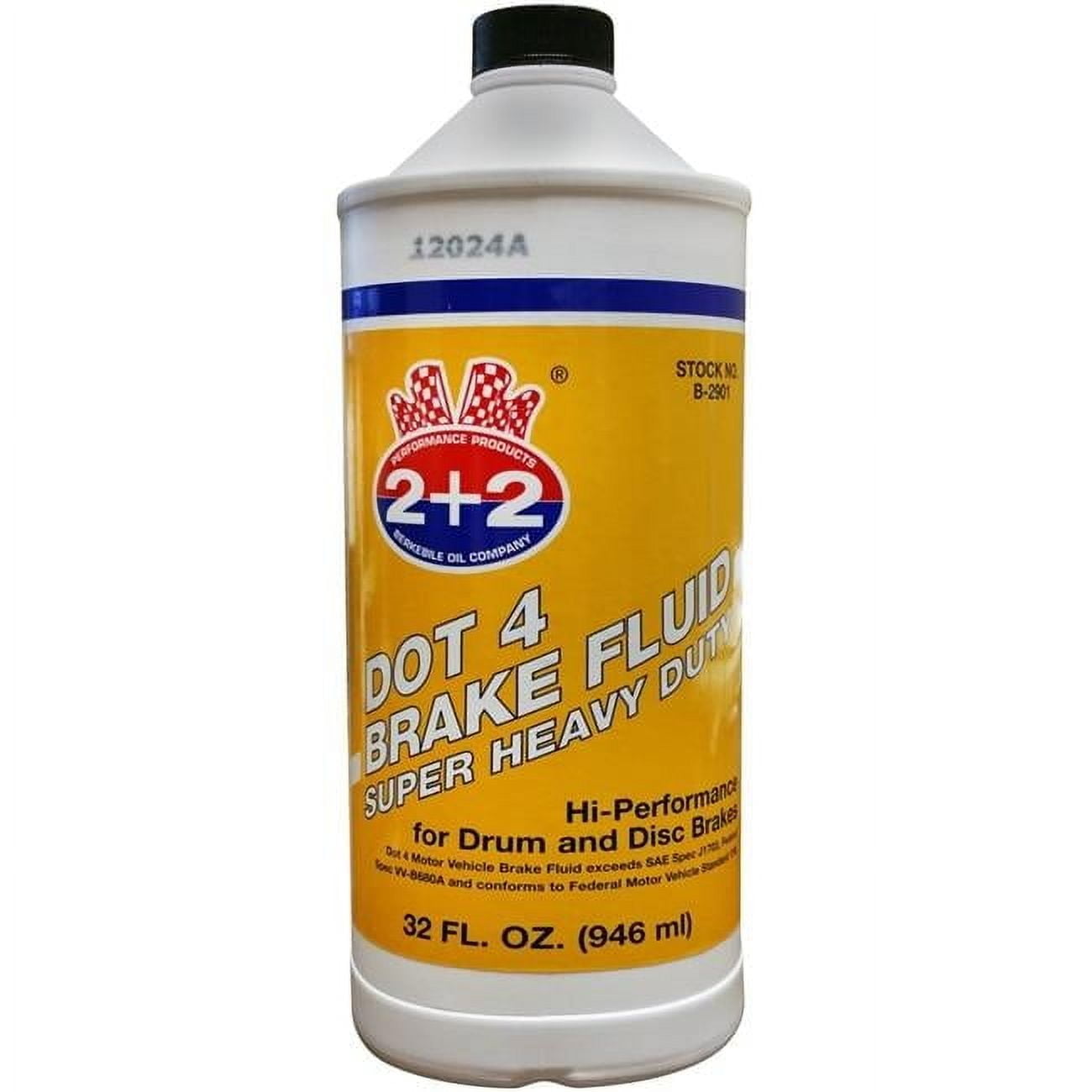 Berkebile 2+2 DOT 4 Brake Fluid