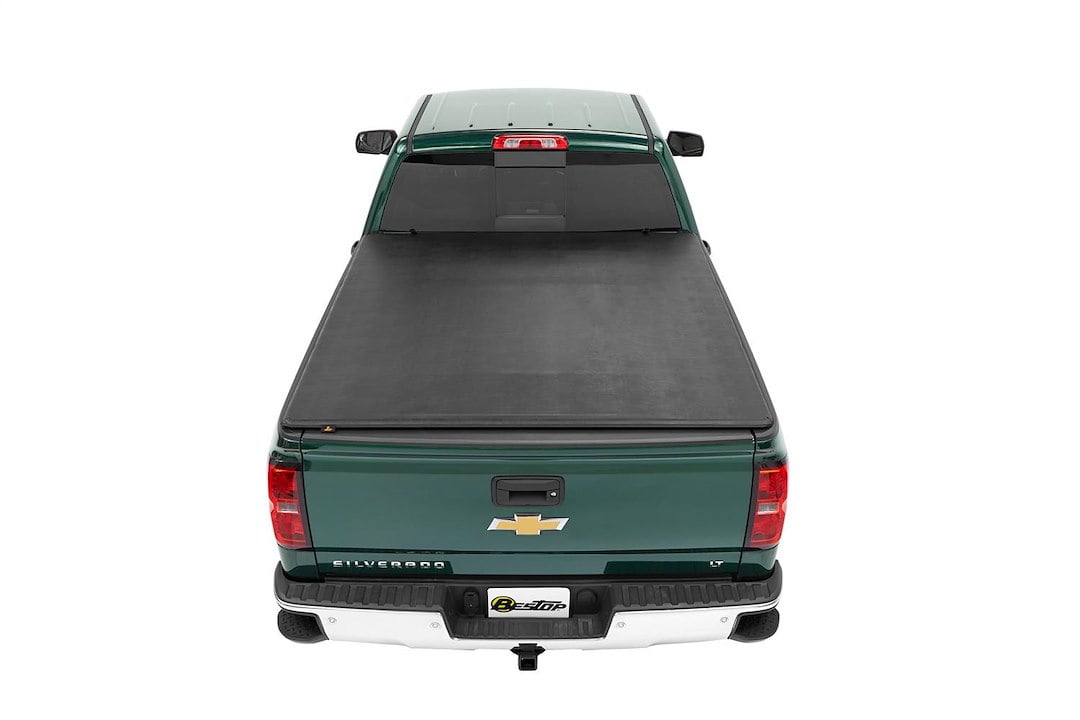 Bestop 1622501 EZFold Soft Tonneau Covers for Chevy Silverado & GMC Sierra 1500, 6.5' Bed Fits select: 2019-2022 CHEVROLET SILVERADO