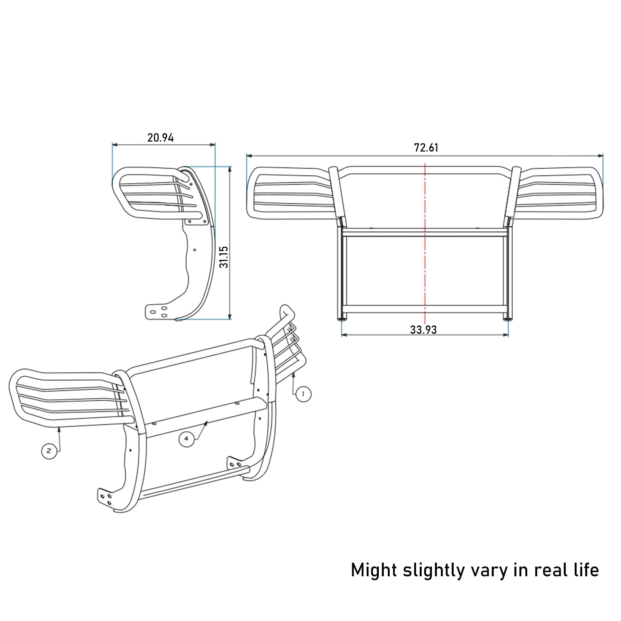 Grille Guard Kit