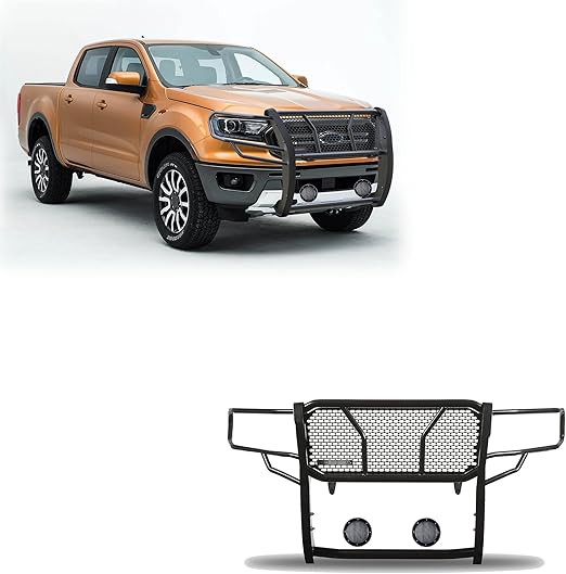 Blk Rugged HD Grille Guard Kit