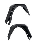 Fender Flare; Rear; Metal; Black;