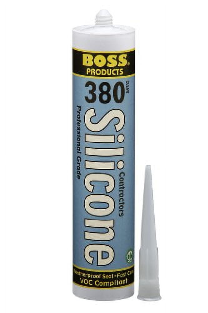 Contractors Silicone Sealant Clear