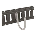 J-Hook Etrack  4.25IN ID  Round  Wh