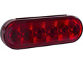 Light 6IN Oval Stop/Turn/Tail 6LED