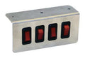 Switch Panel Quad On-Off Illuminate