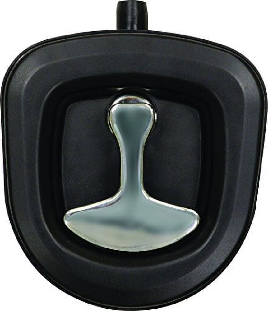 Latch T-Handle Die Cast  Black W/Ch
